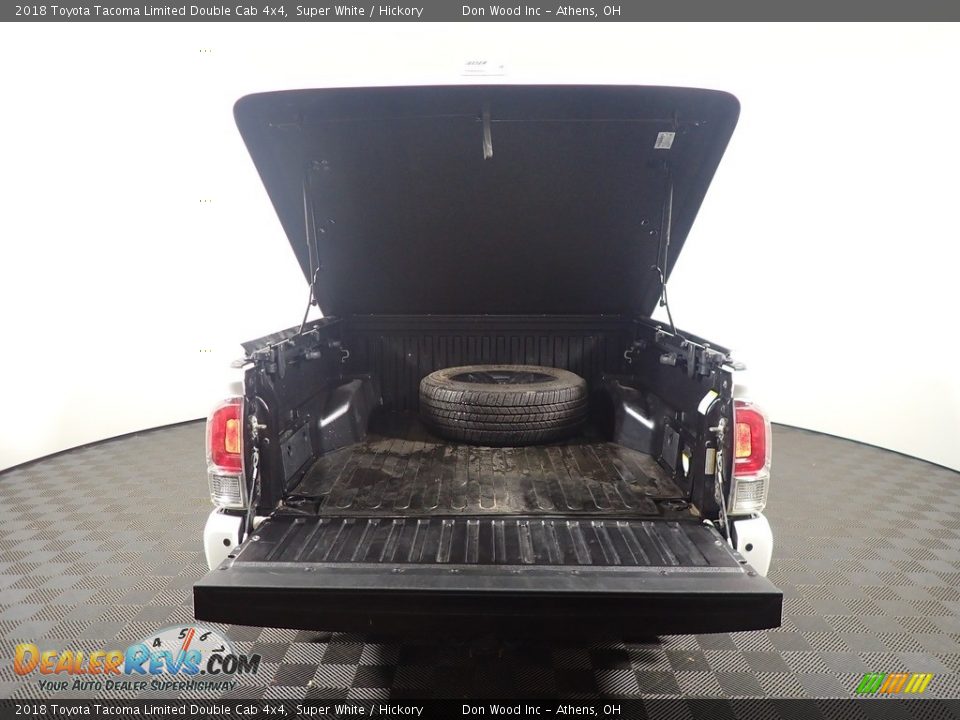 2018 Toyota Tacoma Limited Double Cab 4x4 Super White / Hickory Photo #17