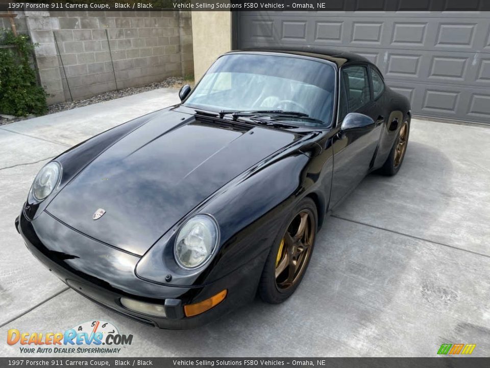 1997 Porsche 911 Carrera Coupe Black / Black Photo #6