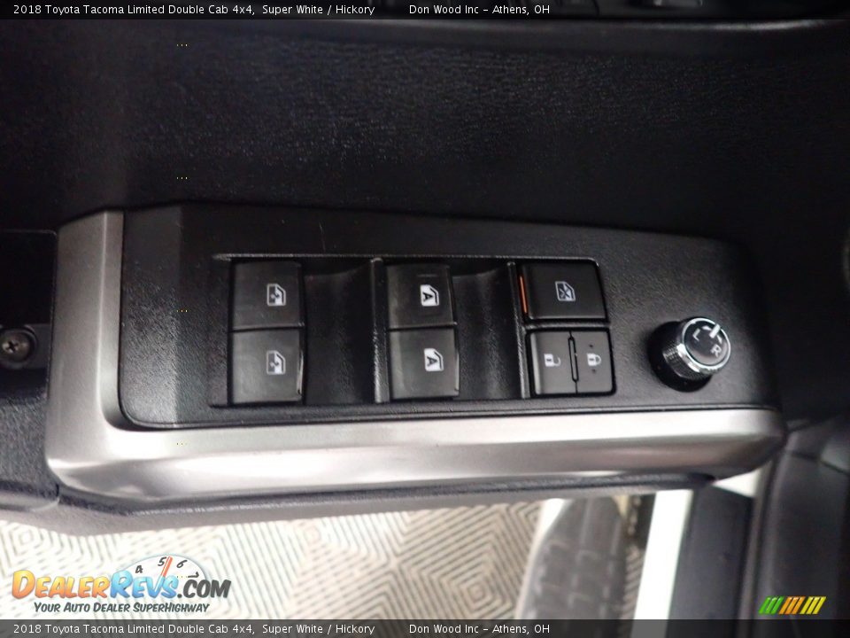 2018 Toyota Tacoma Limited Double Cab 4x4 Super White / Hickory Photo #23