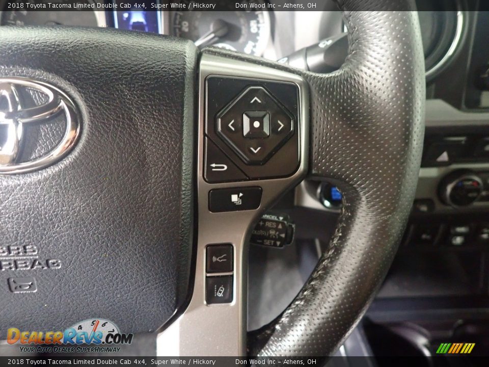 2018 Toyota Tacoma Limited Double Cab 4x4 Steering Wheel Photo #32