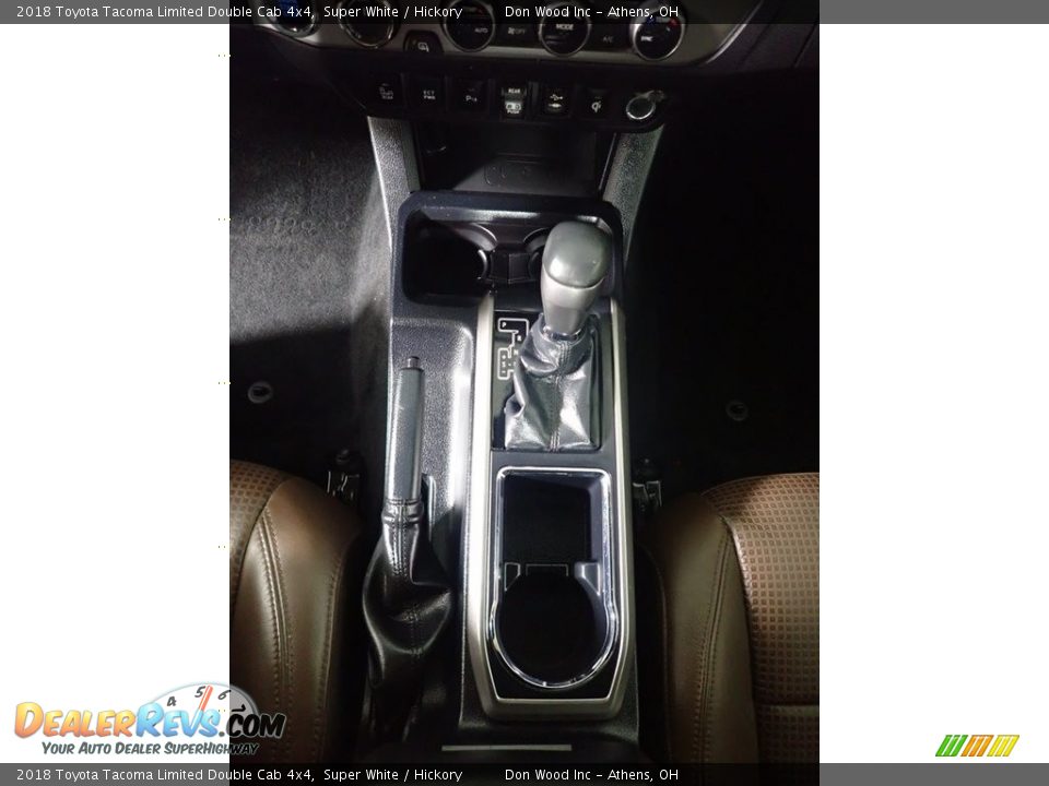 2018 Toyota Tacoma Limited Double Cab 4x4 Super White / Hickory Photo #36