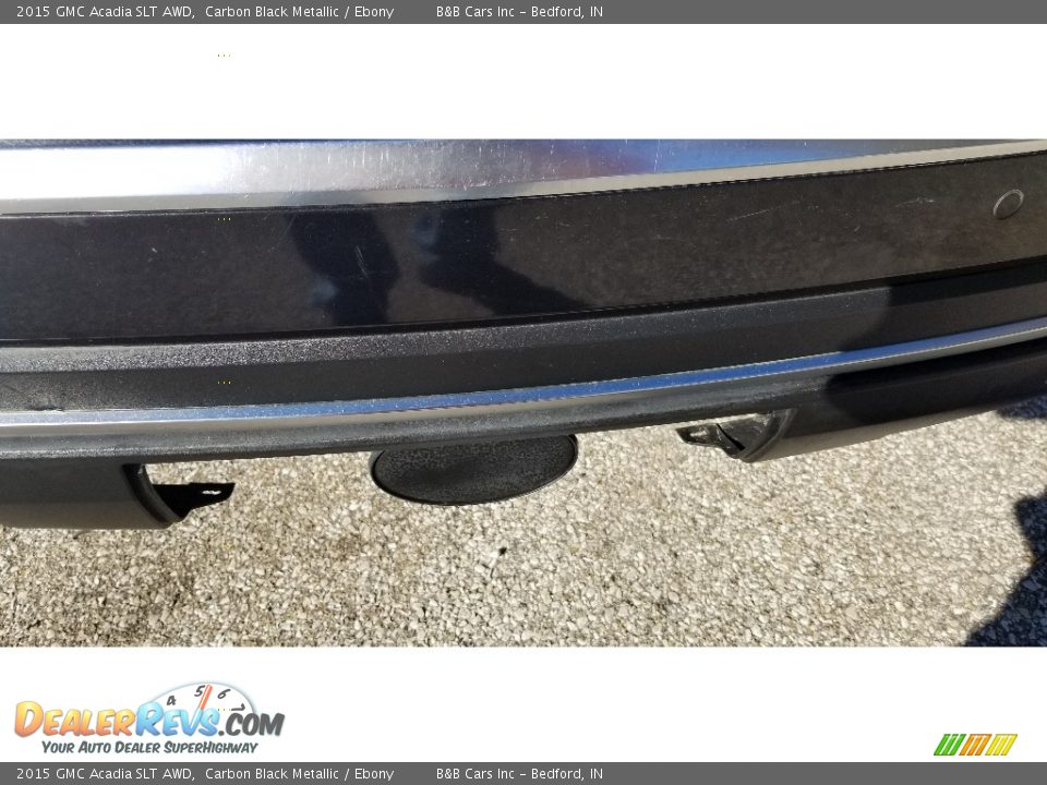 2015 GMC Acadia SLT AWD Carbon Black Metallic / Ebony Photo #13