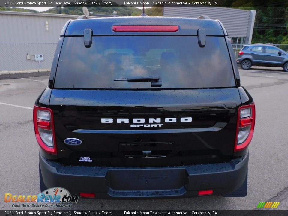 2021 Ford Bronco Sport Big Bend 4x4 Shadow Black / Ebony Photo #3