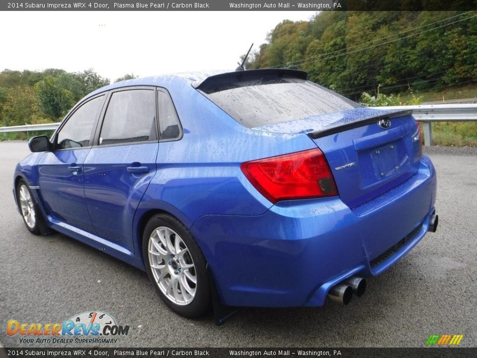 2014 Subaru Impreza WRX 4 Door Plasma Blue Pearl / Carbon Black Photo #15