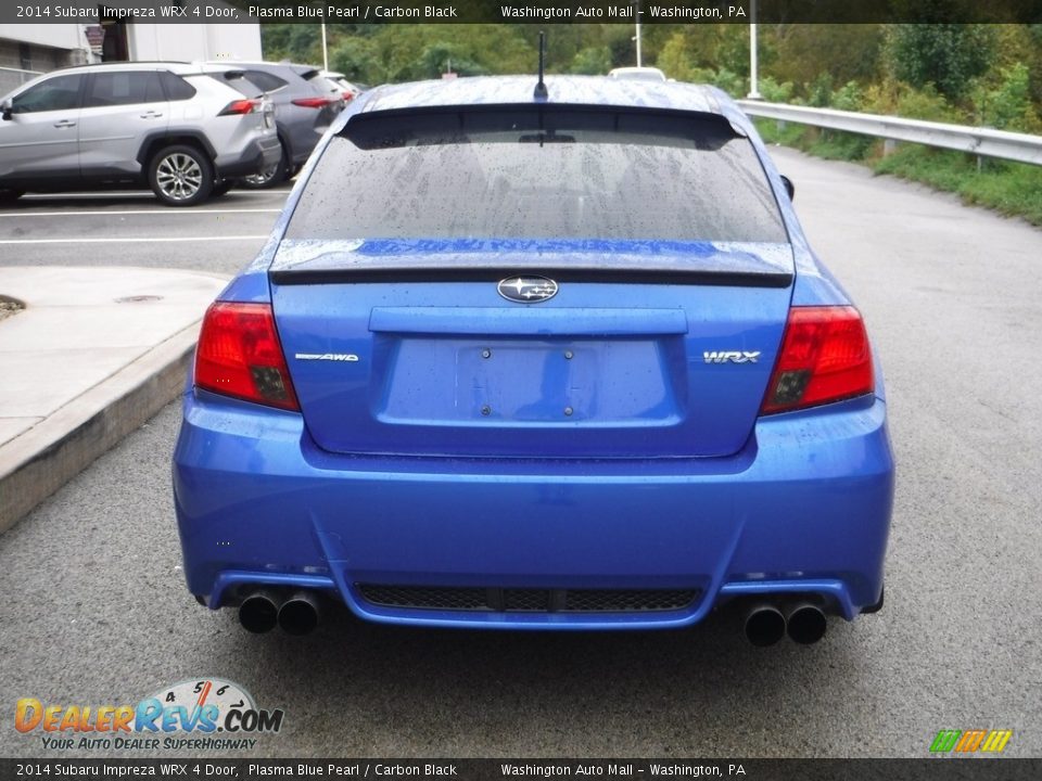 2014 Subaru Impreza WRX 4 Door Plasma Blue Pearl / Carbon Black Photo #16