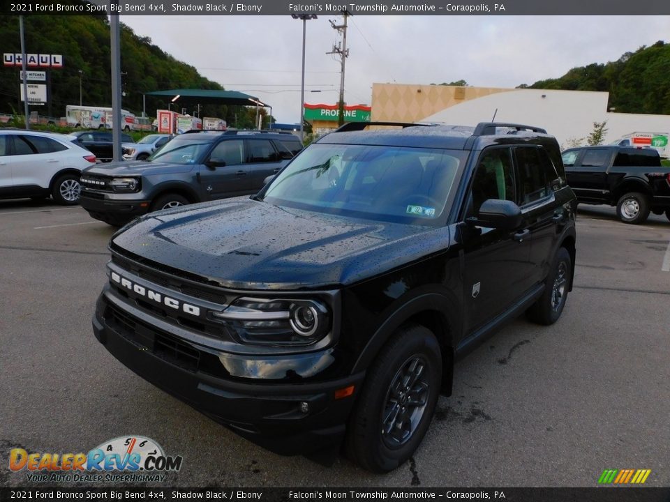 2021 Ford Bronco Sport Big Bend 4x4 Shadow Black / Ebony Photo #7