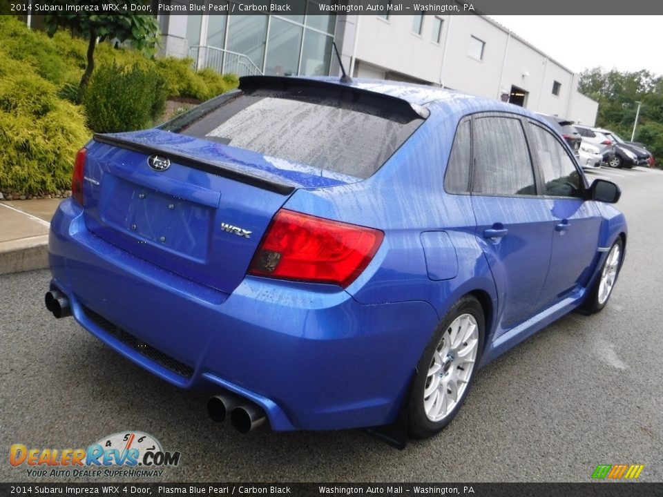 2014 Subaru Impreza WRX 4 Door Plasma Blue Pearl / Carbon Black Photo #17