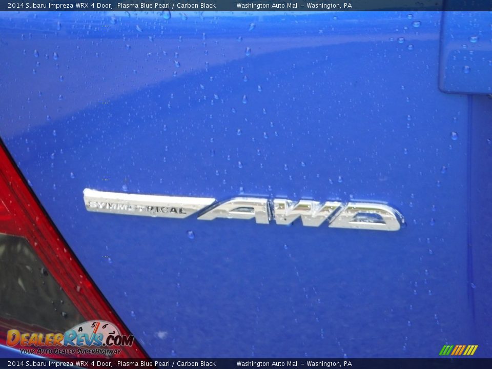 2014 Subaru Impreza WRX 4 Door Plasma Blue Pearl / Carbon Black Photo #18