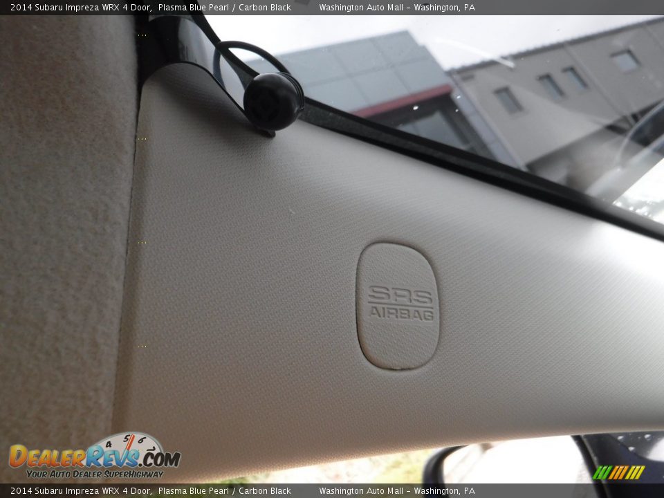2014 Subaru Impreza WRX 4 Door Plasma Blue Pearl / Carbon Black Photo #24