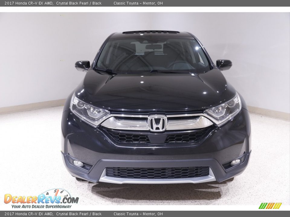 2017 Honda CR-V EX AWD Crystal Black Pearl / Black Photo #2