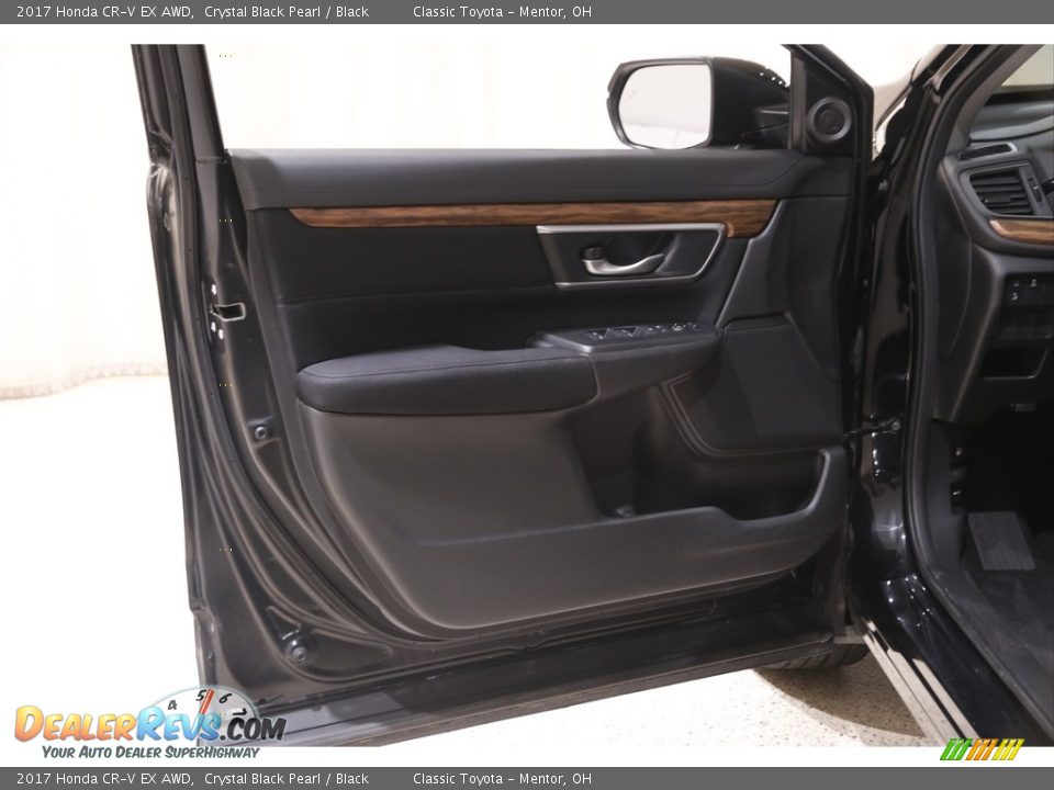 2017 Honda CR-V EX AWD Crystal Black Pearl / Black Photo #4