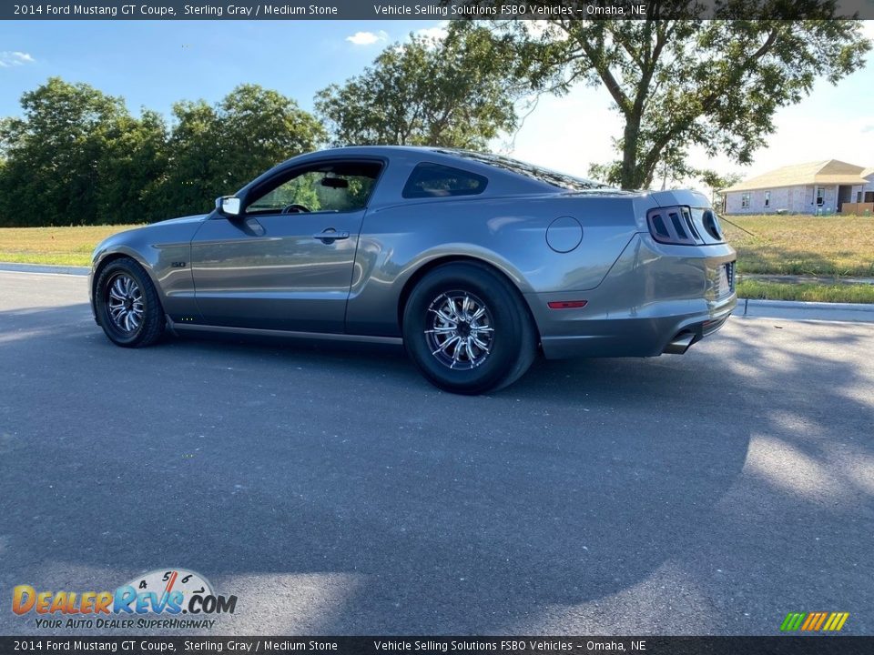 2014 Ford Mustang GT Coupe Sterling Gray / Medium Stone Photo #10