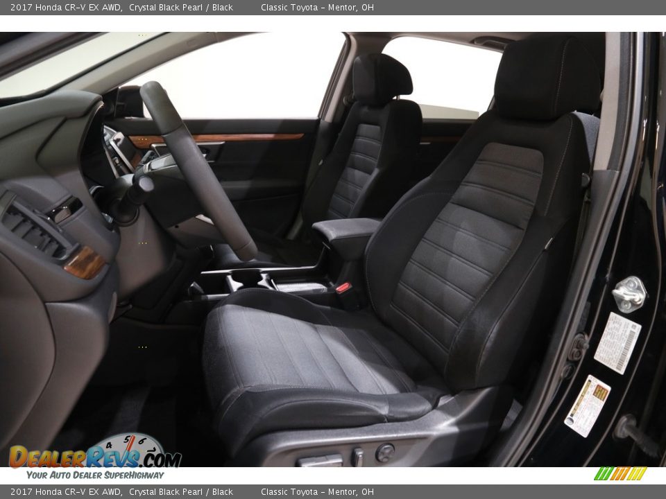 2017 Honda CR-V EX AWD Crystal Black Pearl / Black Photo #5