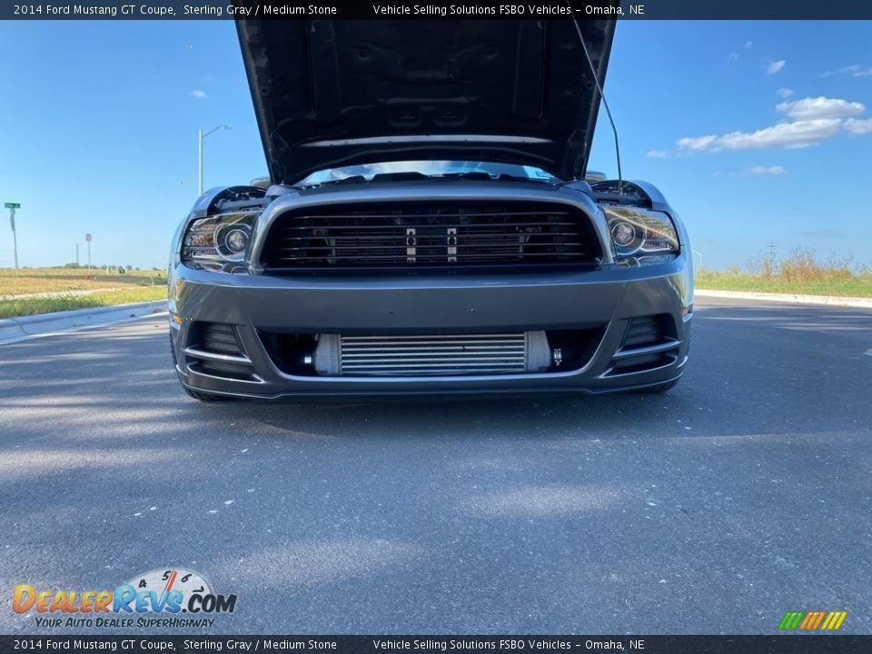 2014 Ford Mustang GT Coupe Sterling Gray / Medium Stone Photo #11
