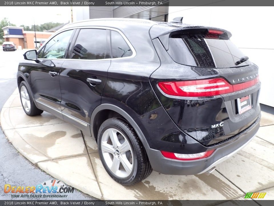 2018 Lincoln MKC Premier AWD Black Velvet / Ebony Photo #3