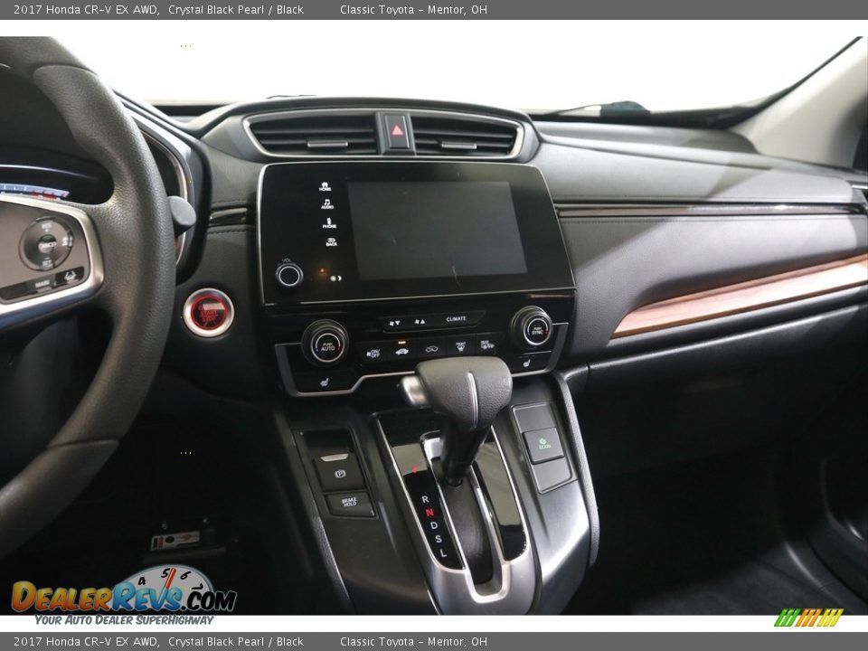 2017 Honda CR-V EX AWD Crystal Black Pearl / Black Photo #9