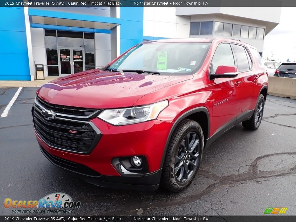 2019 Chevrolet Traverse RS AWD Cajun Red Tintcoat / Jet Black Photo #2