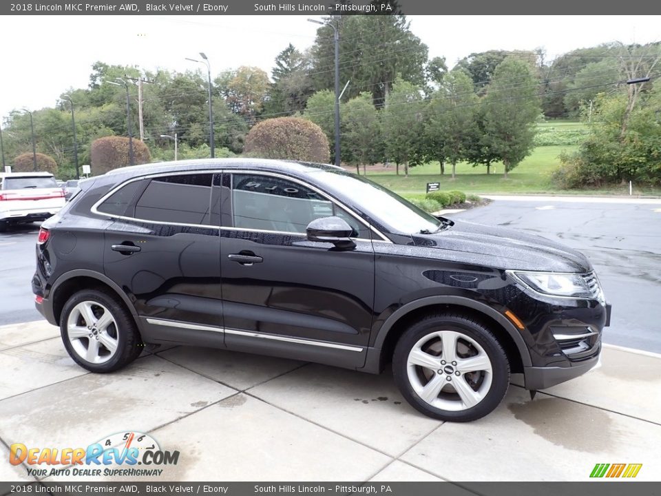 2018 Lincoln MKC Premier AWD Black Velvet / Ebony Photo #7