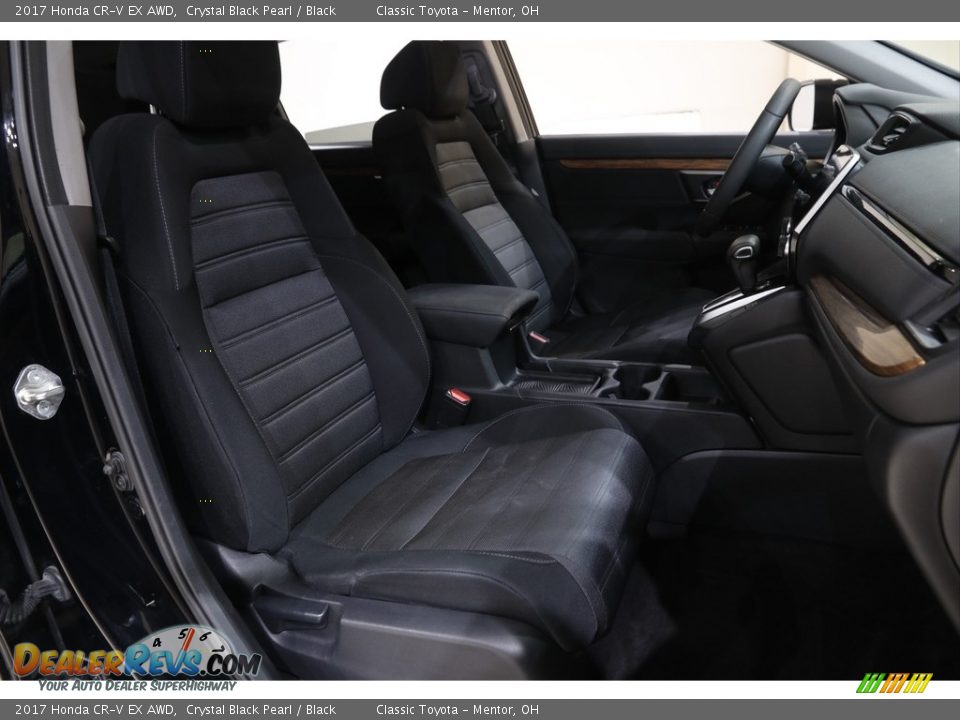 2017 Honda CR-V EX AWD Crystal Black Pearl / Black Photo #14