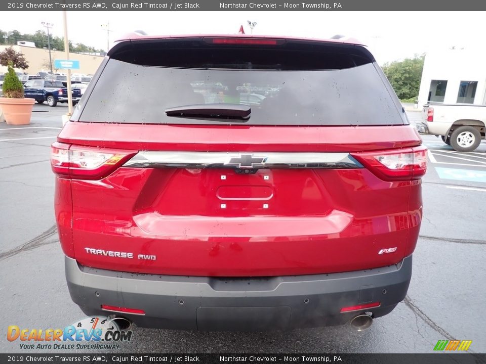 2019 Chevrolet Traverse RS AWD Cajun Red Tintcoat / Jet Black Photo #6