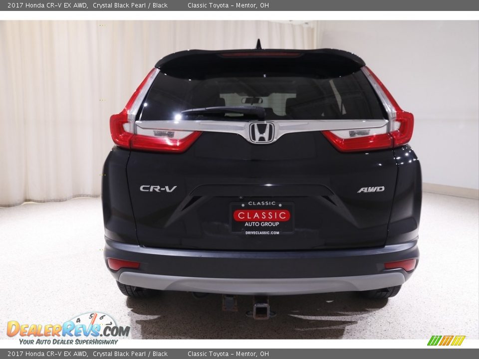 2017 Honda CR-V EX AWD Crystal Black Pearl / Black Photo #17