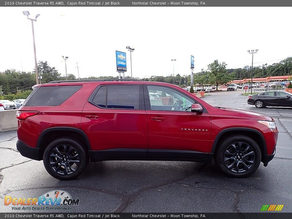 2019 Chevrolet Traverse RS AWD Cajun Red Tintcoat / Jet Black Photo #10