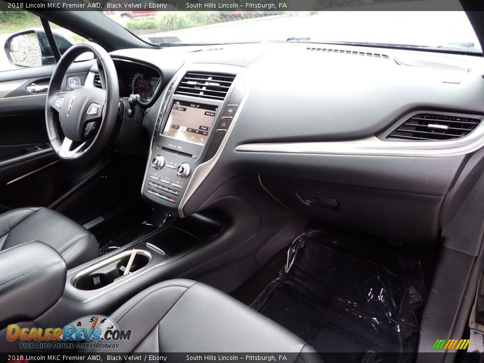 2018 Lincoln MKC Premier AWD Black Velvet / Ebony Photo #12