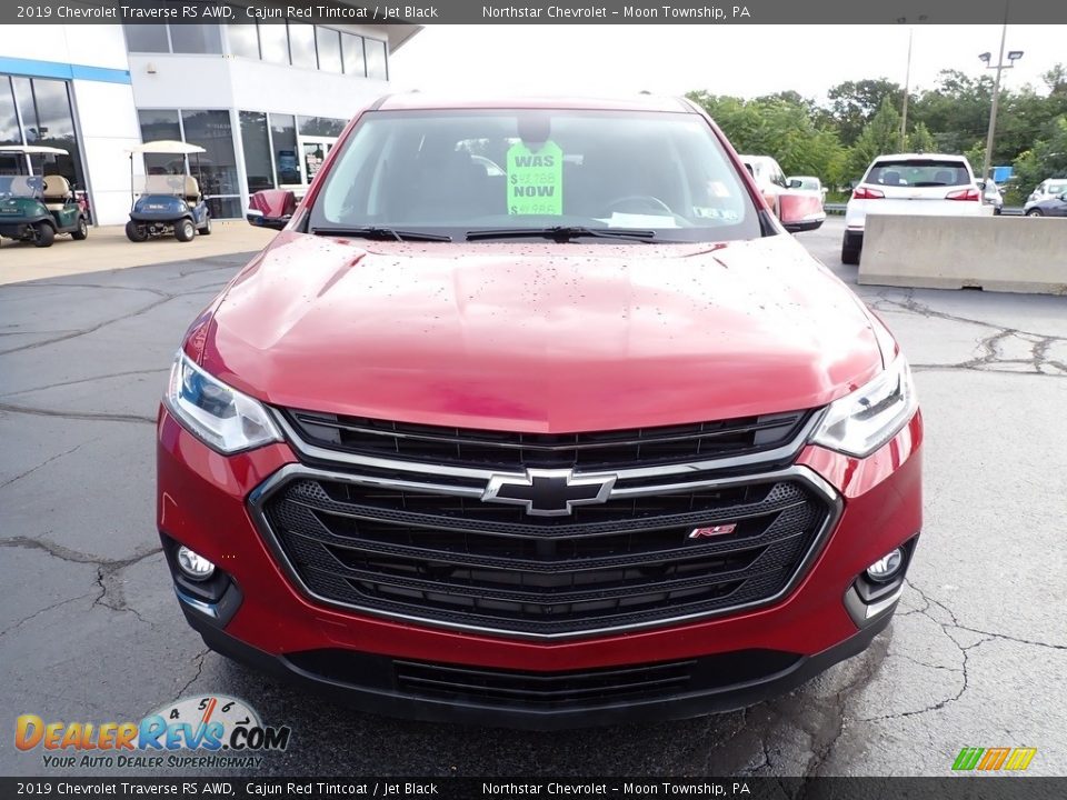 2019 Chevrolet Traverse RS AWD Cajun Red Tintcoat / Jet Black Photo #13