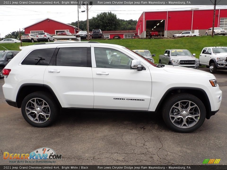 Bright White 2021 Jeep Grand Cherokee Limited 4x4 Photo #7