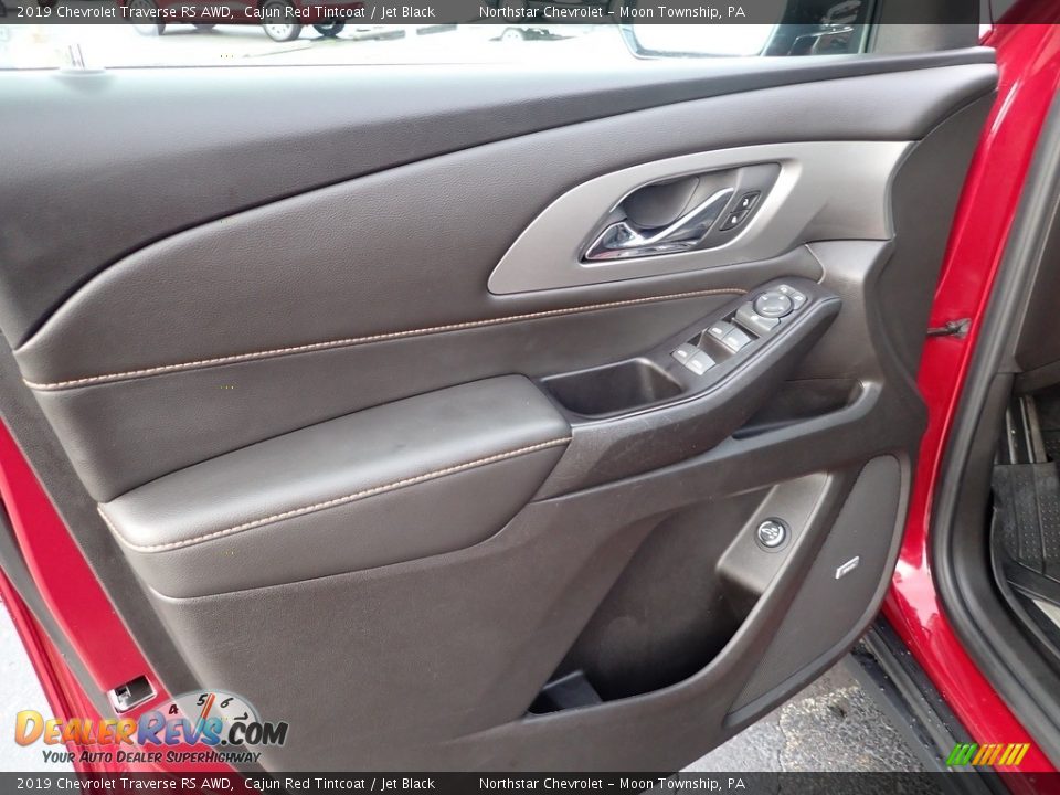 2019 Chevrolet Traverse RS AWD Cajun Red Tintcoat / Jet Black Photo #23