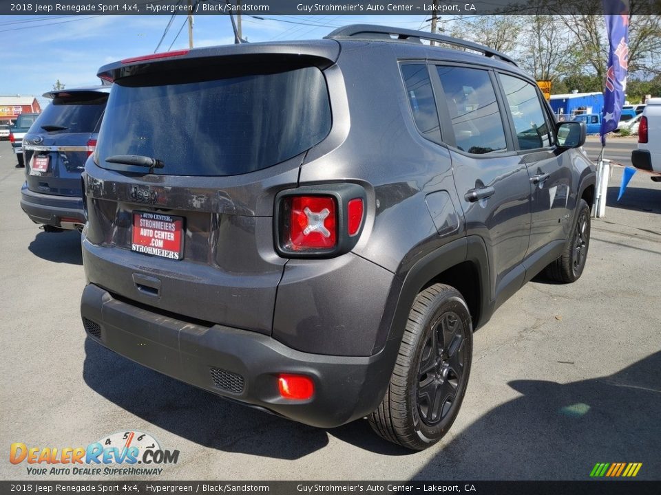 2018 Jeep Renegade Sport 4x4 Hypergreen / Black/Sandstorm Photo #4