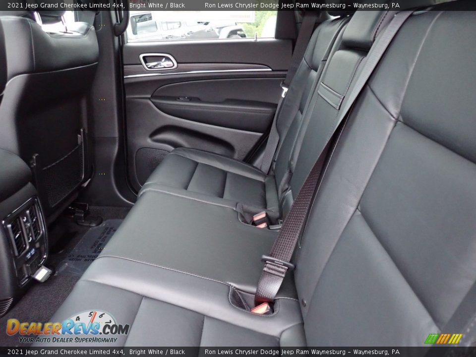 Rear Seat of 2021 Jeep Grand Cherokee Limited 4x4 Photo #12