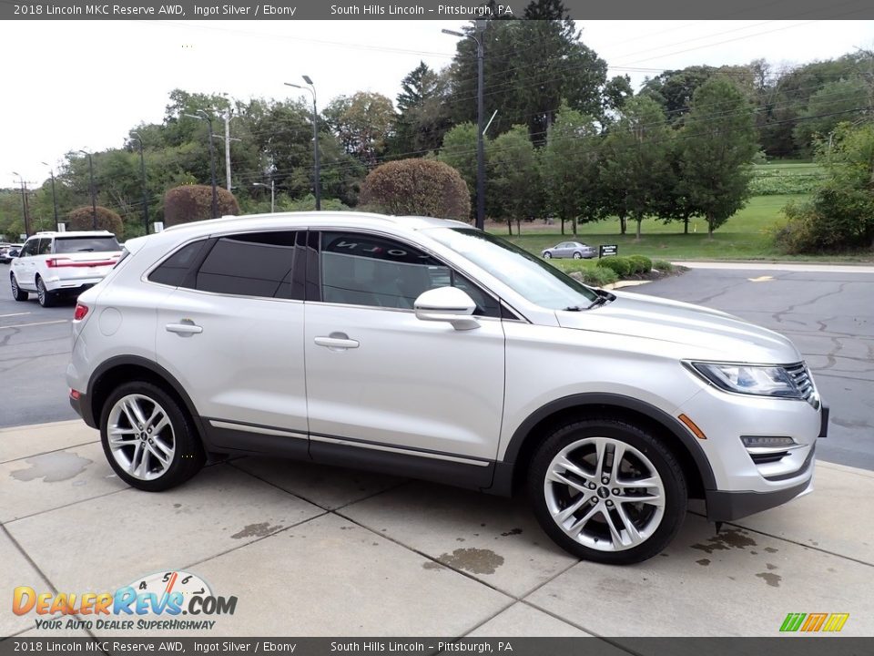 Ingot Silver 2018 Lincoln MKC Reserve AWD Photo #7