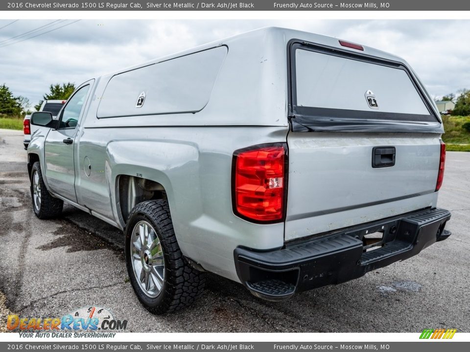 2016 Chevrolet Silverado 1500 LS Regular Cab Silver Ice Metallic / Dark Ash/Jet Black Photo #6