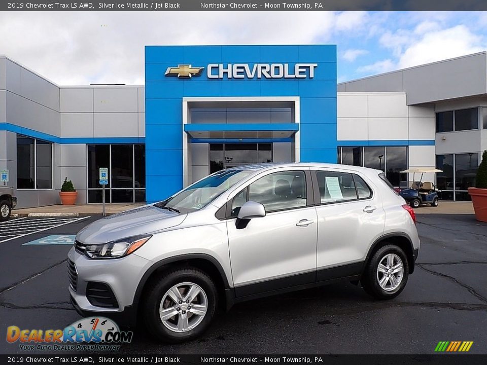 2019 Chevrolet Trax LS AWD Silver Ice Metallic / Jet Black Photo #1