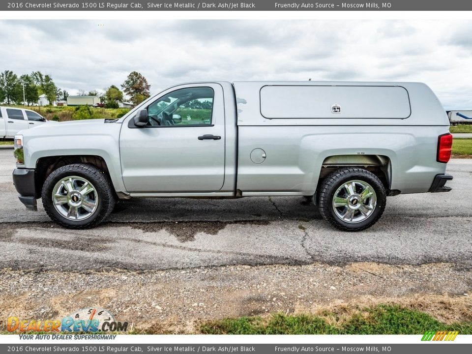 2016 Chevrolet Silverado 1500 LS Regular Cab Silver Ice Metallic / Dark Ash/Jet Black Photo #7