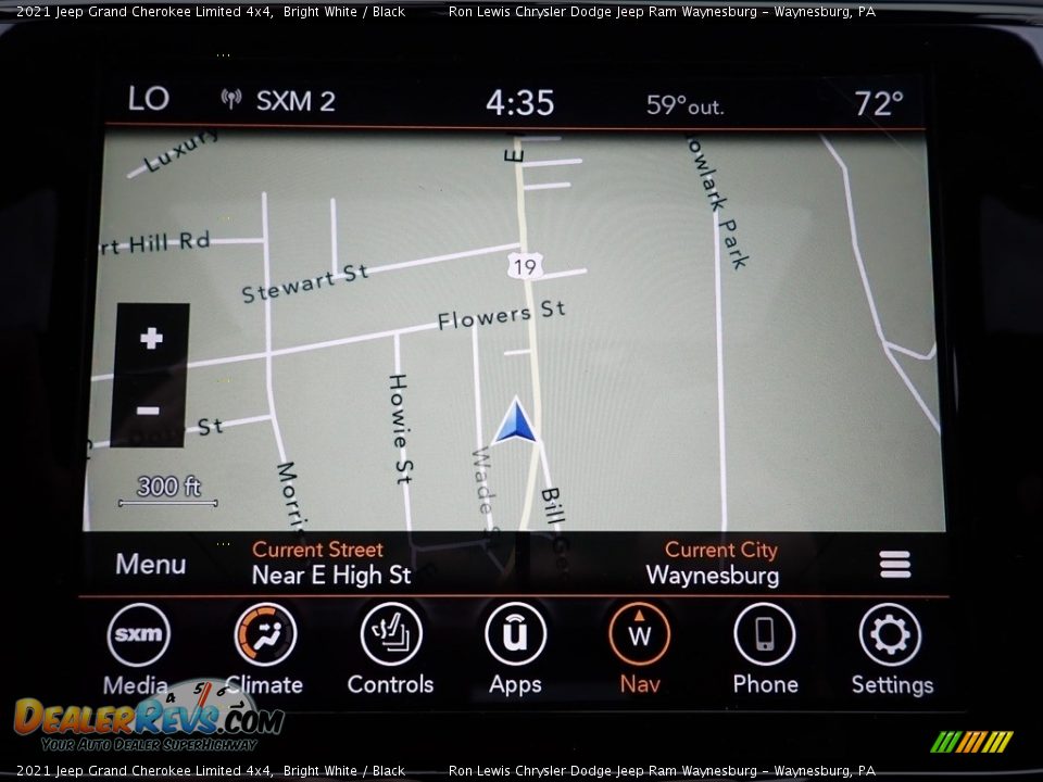 2021 Jeep Grand Cherokee Limited 4x4 Bright White / Black Photo #18