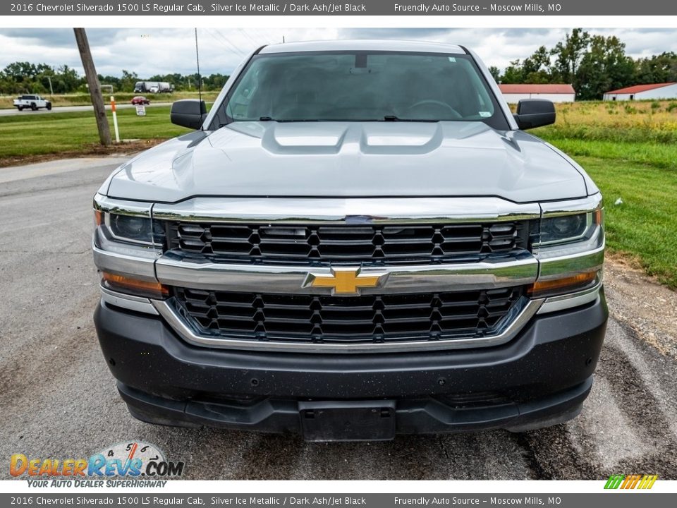 2016 Chevrolet Silverado 1500 LS Regular Cab Silver Ice Metallic / Dark Ash/Jet Black Photo #9