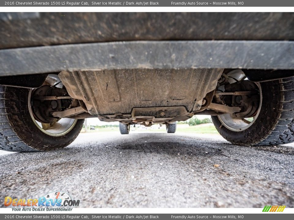 2016 Chevrolet Silverado 1500 LS Regular Cab Silver Ice Metallic / Dark Ash/Jet Black Photo #10