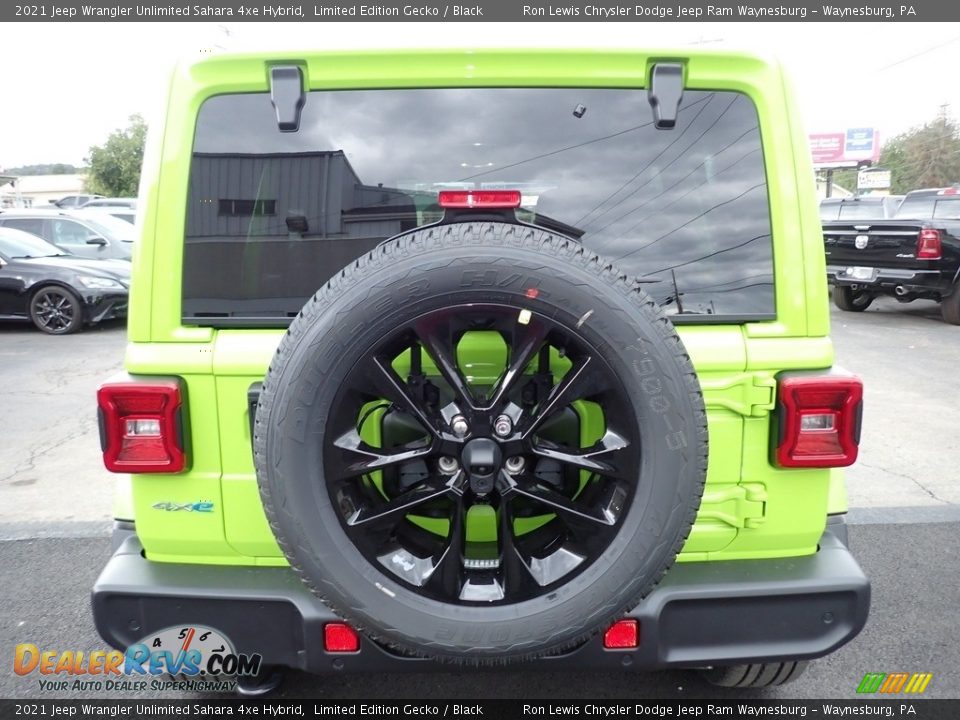 2021 Jeep Wrangler Unlimited Sahara 4xe Hybrid Wheel Photo #4