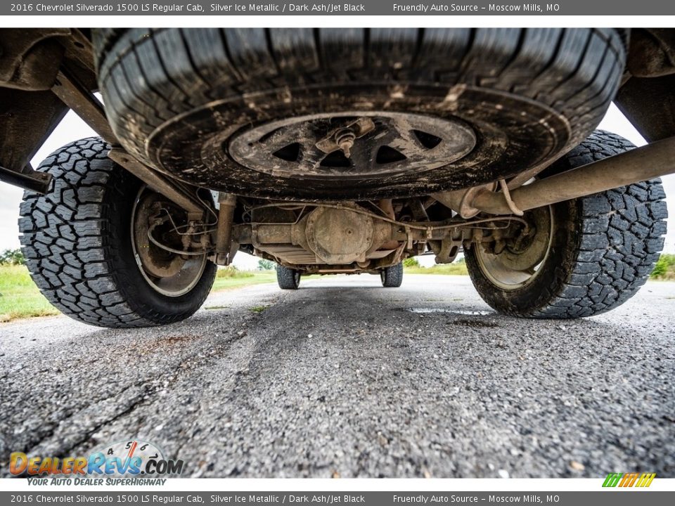 2016 Chevrolet Silverado 1500 LS Regular Cab Silver Ice Metallic / Dark Ash/Jet Black Photo #13