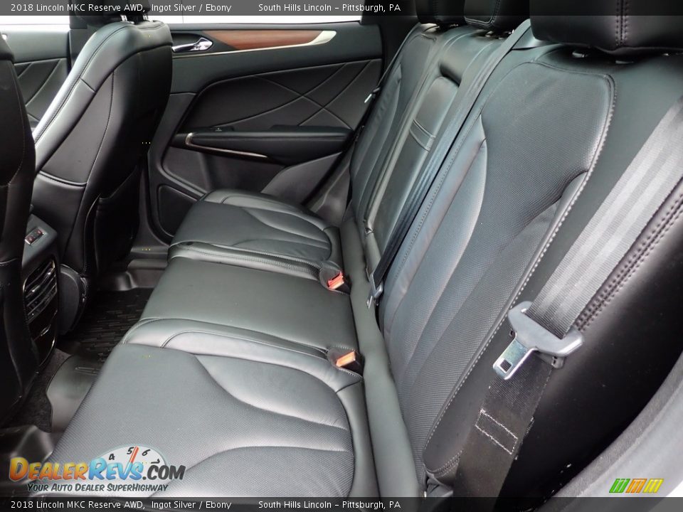 Rear Seat of 2018 Lincoln MKC Reserve AWD Photo #16