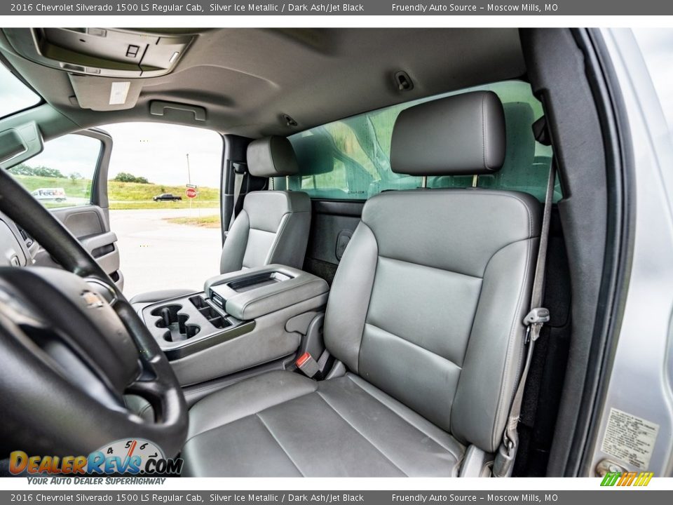 2016 Chevrolet Silverado 1500 LS Regular Cab Silver Ice Metallic / Dark Ash/Jet Black Photo #17