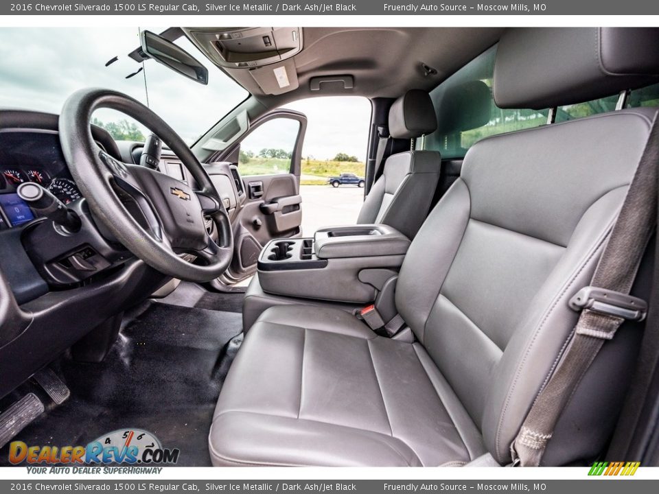 Dark Ash/Jet Black Interior - 2016 Chevrolet Silverado 1500 LS Regular Cab Photo #18