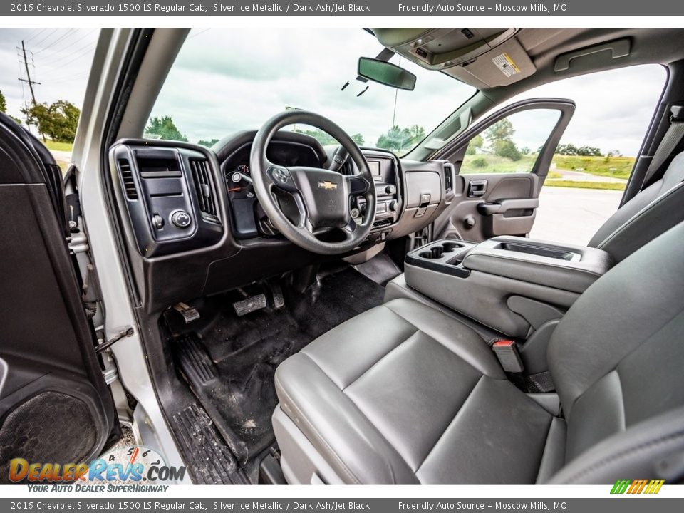 Front Seat of 2016 Chevrolet Silverado 1500 LS Regular Cab Photo #19