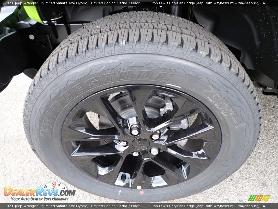 2021 Jeep Wrangler Unlimited Sahara 4xe Hybrid Wheel Photo #10