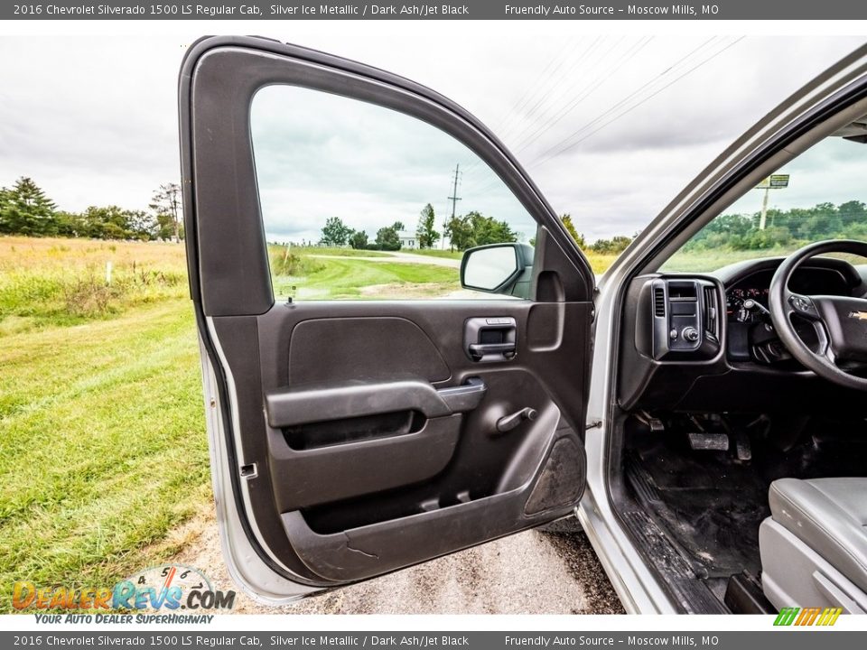 2016 Chevrolet Silverado 1500 LS Regular Cab Silver Ice Metallic / Dark Ash/Jet Black Photo #20