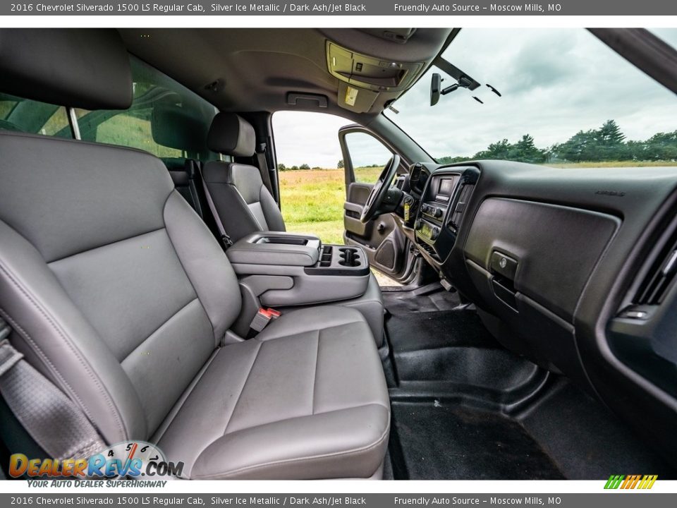 2016 Chevrolet Silverado 1500 LS Regular Cab Silver Ice Metallic / Dark Ash/Jet Black Photo #25