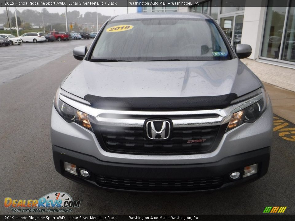 2019 Honda Ridgeline Sport AWD Lunar Silver Metallic / Black Photo #4