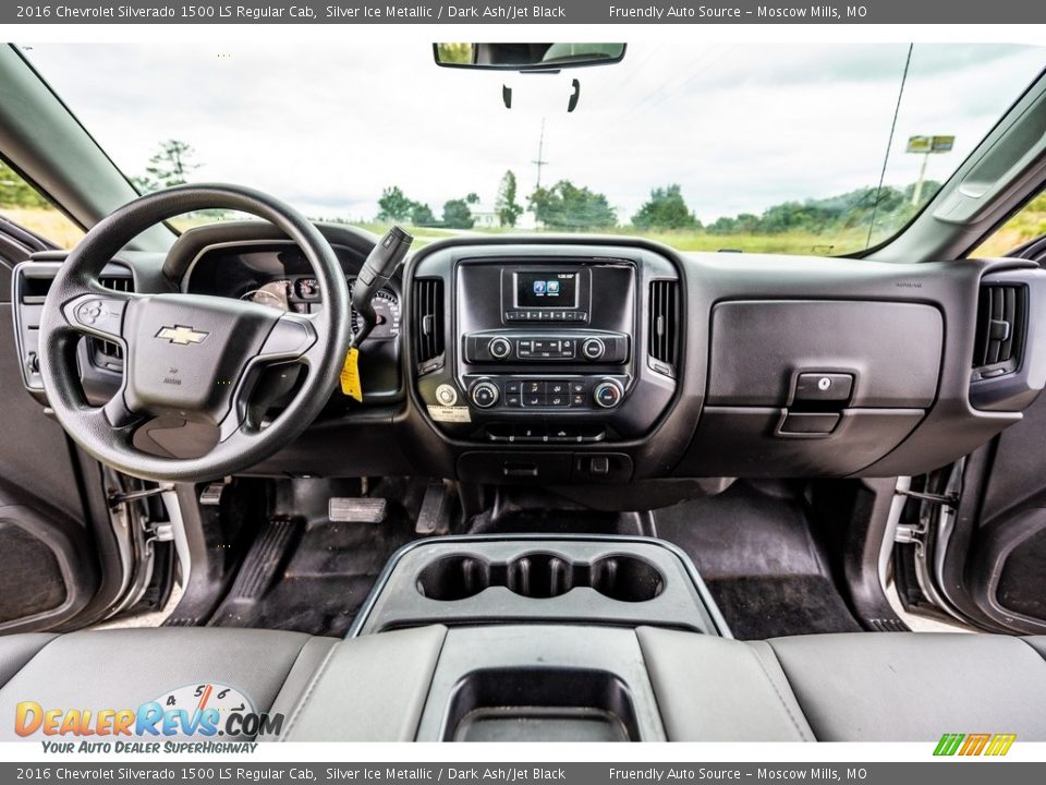 Dark Ash/Jet Black Interior - 2016 Chevrolet Silverado 1500 LS Regular Cab Photo #27